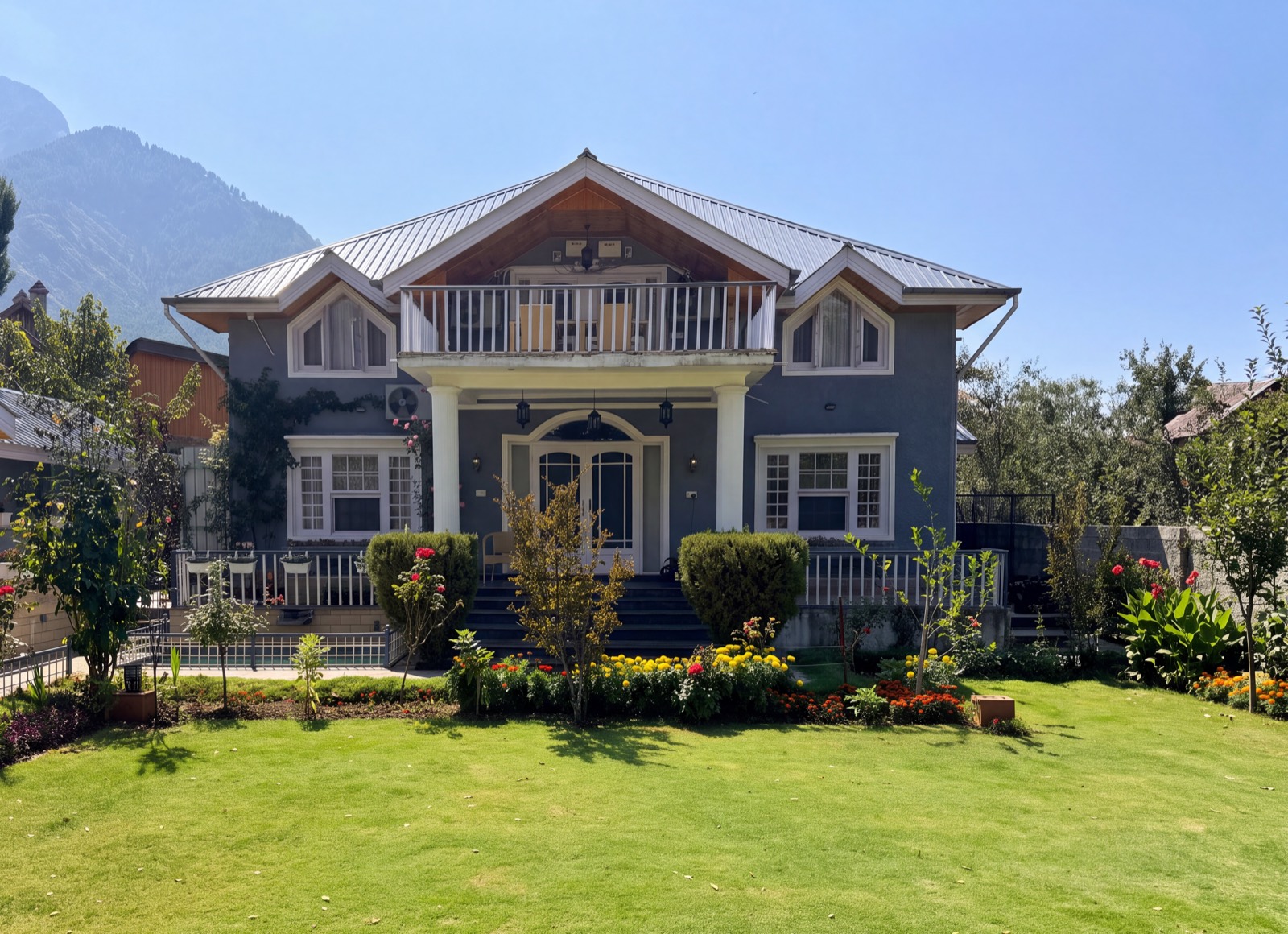 The villa
